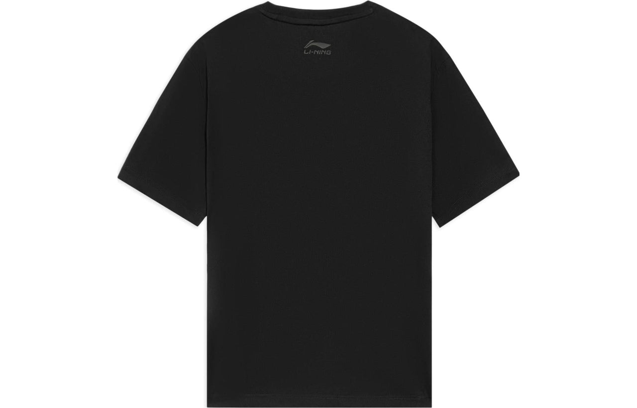 Li-Ning Hoops Graphic T-shirt 'Black' AHSSD65-2
