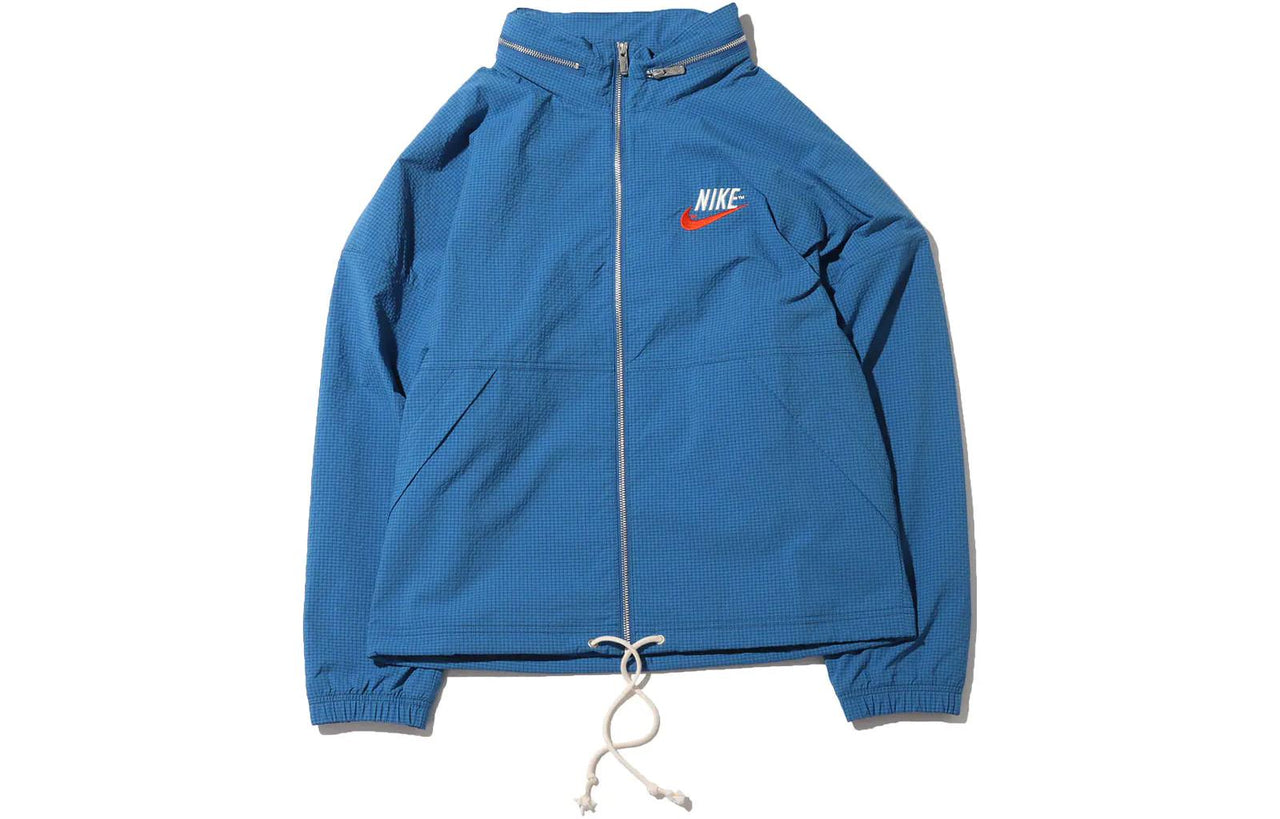 Nike Sportswear Alphabet Logo Woven Jacket Blue DM5286-407