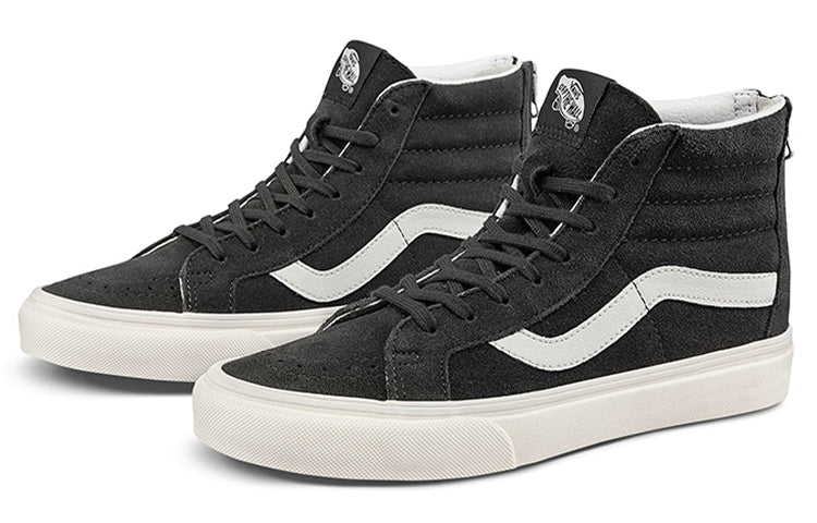 Vans Unisex SK8-High-Top Sneakers Grey Charcoal Grey VN0A5KRCA5R