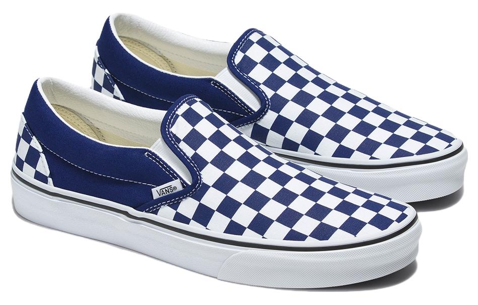 Vans Classic Slip-On 'Checkerboard - Beacon Blue' VN000BVZBYM