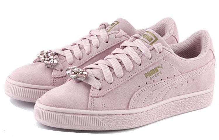 PUMA Suede Jewel Casual Sneakers Pink 367618-02