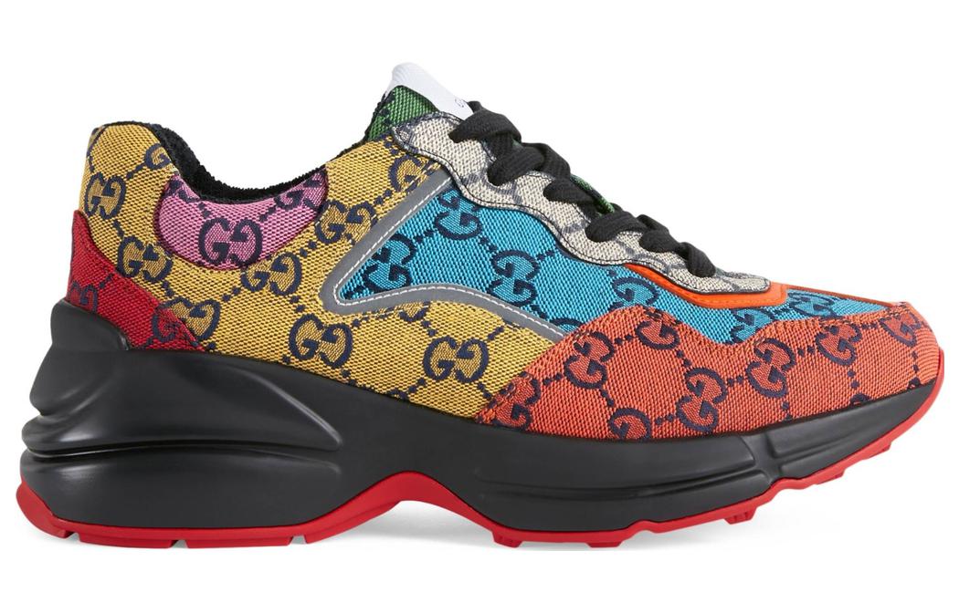 (WMNS) Gucci Rhyton 'Multicolor Monogram' 663681-2UZK0-7072