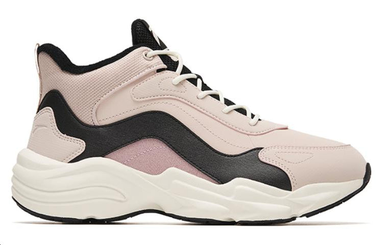 (WMNS) ANTA Walker Mid 'Light Pink Black' 122248984-3