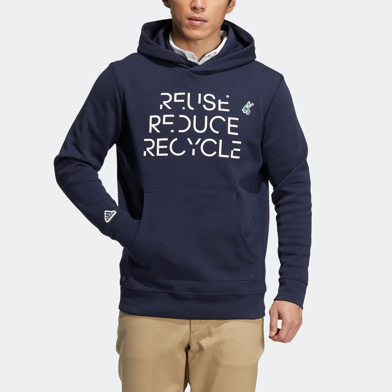 Men's adidas Alphabet Printing Navy Blue HG5786