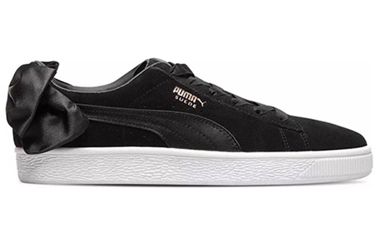 (WMNS) PUMA Suede Bow Wn'S Black 367317-04