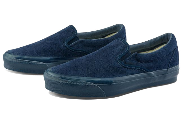 Vans Unisex Vault Classic Slip-On LX Sneakers Blue VN0A45JK9RG