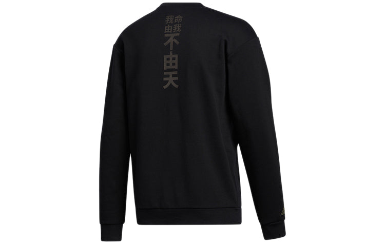 Men's adidas Basketball Sports Pullover Black GP6115
