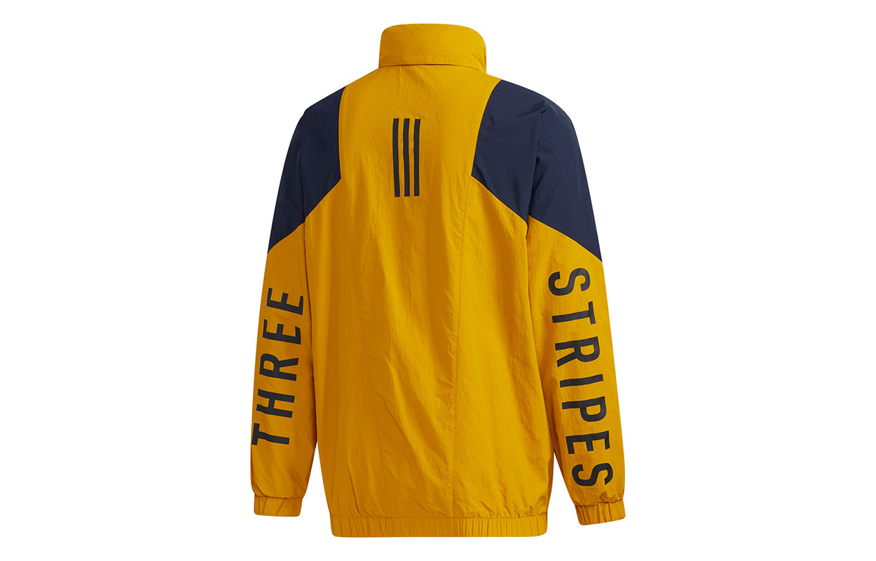 adidas Colorblock Alphabet Printing Casual Jacket GE0387