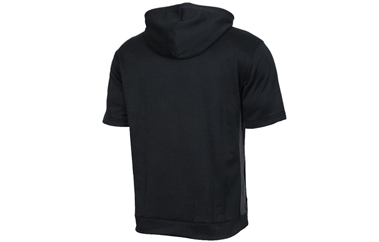 Nike KD Durant Basketball hooded Sports Short Sleeve Black AT3190-010