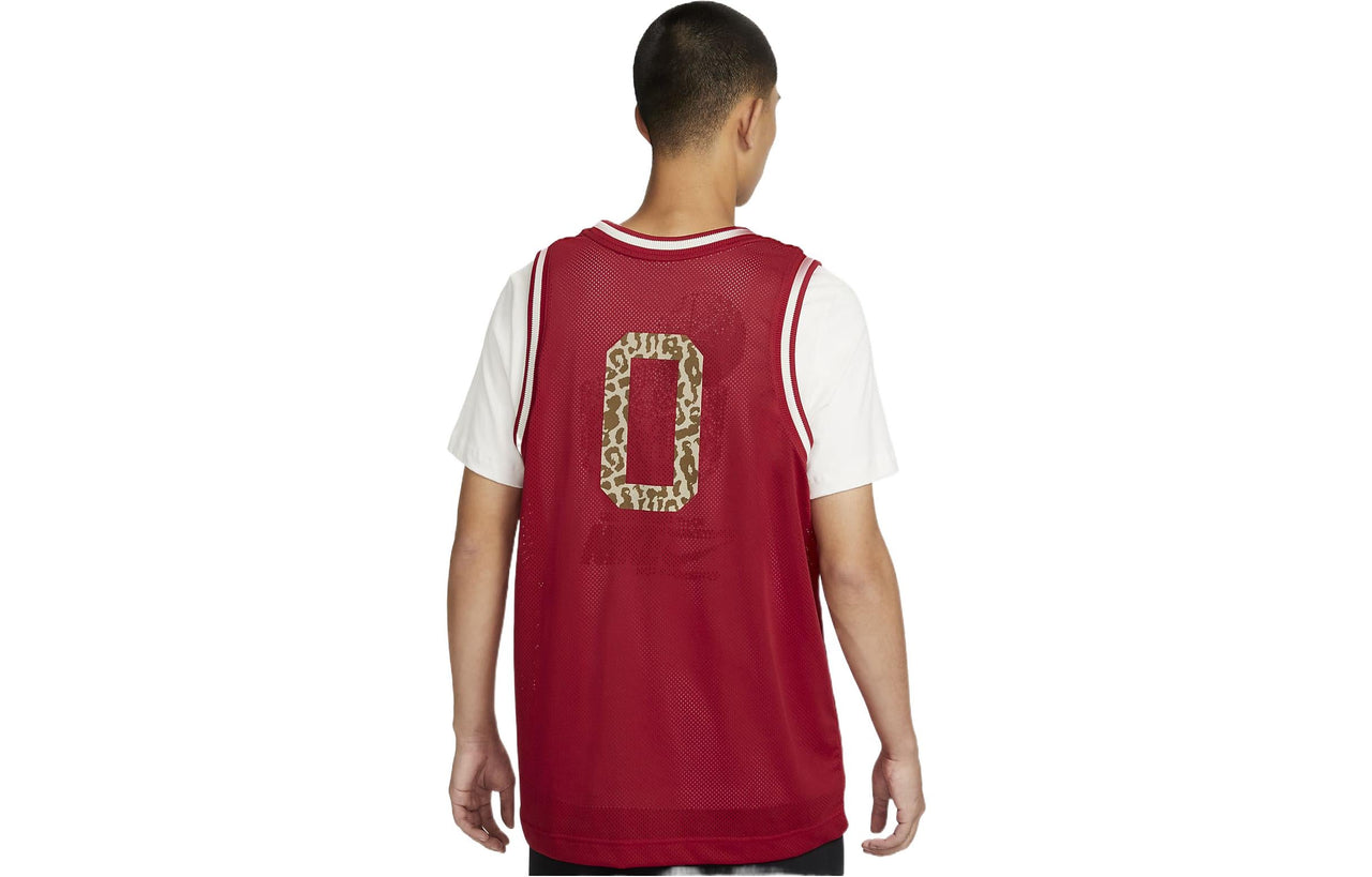Nike Dri-FIT Premium Basketball Jersey 'Red' DQ6171-687