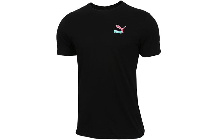 PUMA Graphic Logo Tee 'Black' 579124-01