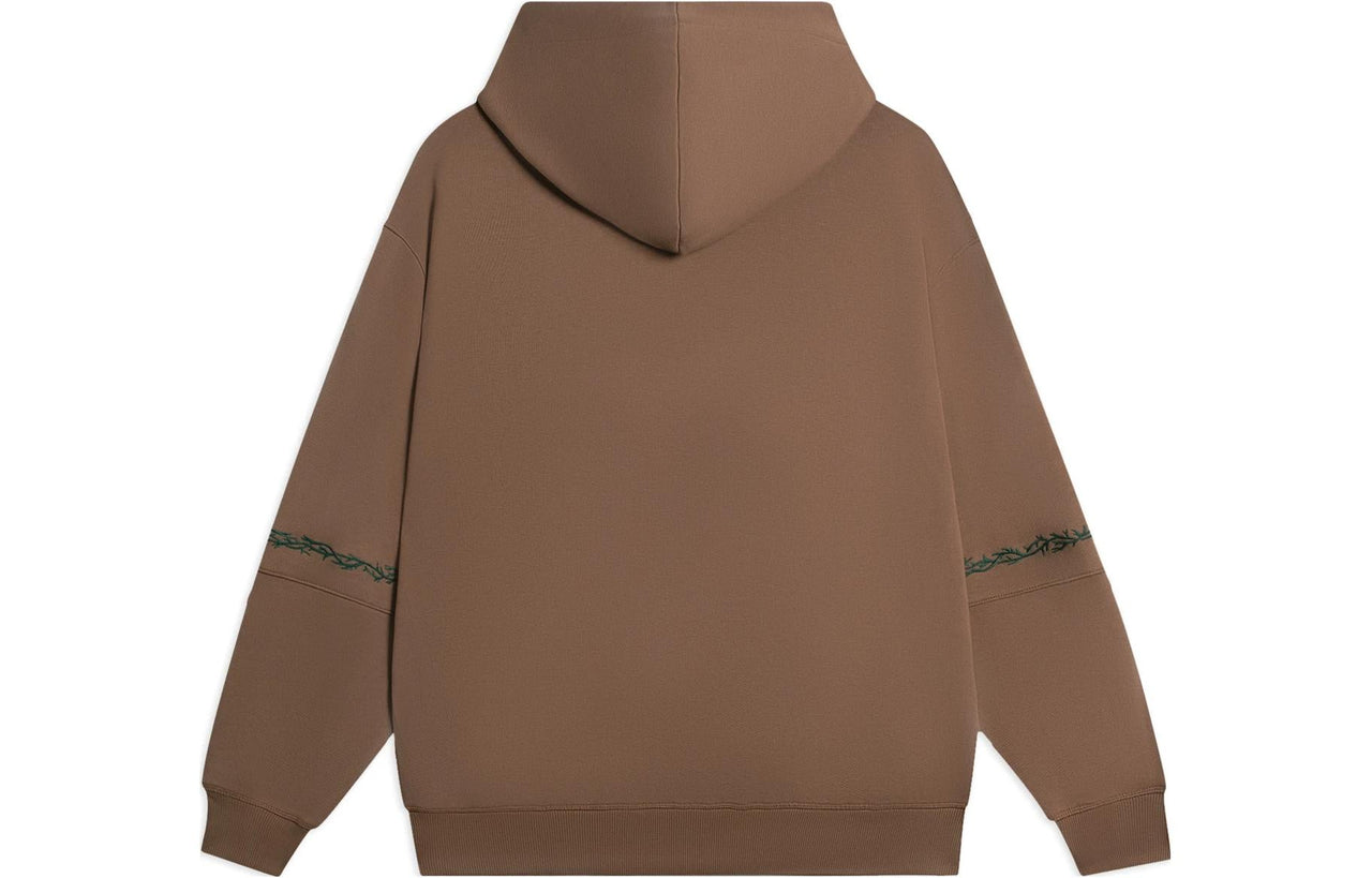 Li-Ning BadFive Graphic Hoodie 'Brown' AWDS643-2