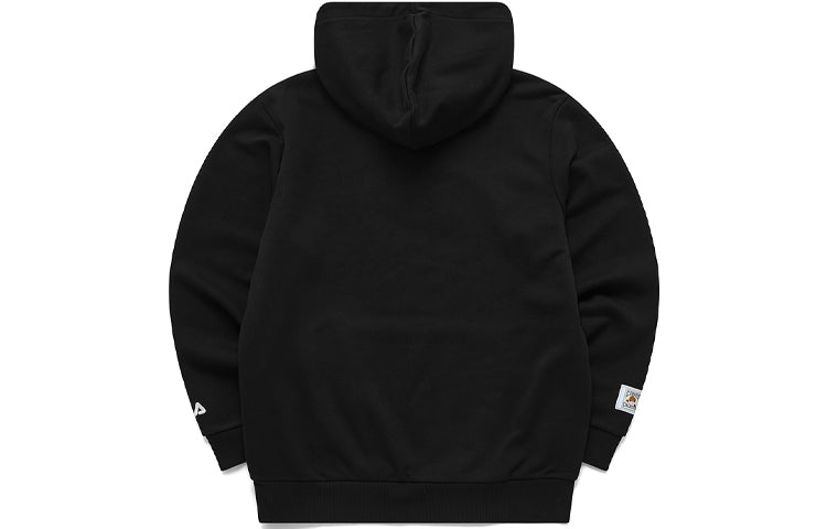 Men's FILA FUSION Embroidered Logo Knit Black T11M112205F-BK