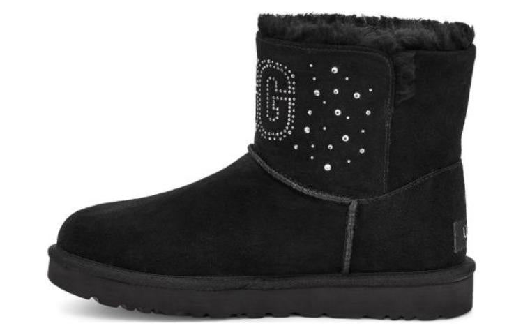 (WMNS) UGG Classic UGG Gem Mini 1125911-BLK