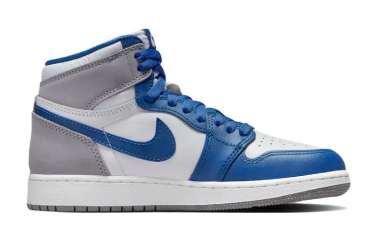 (GS) Air Jordan 1 Retro High OG 'True Blue' FD1437-410