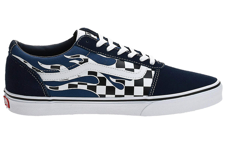 Vans Old Skool Ward Flame Check 'Blue White' VN0A38DMWD6