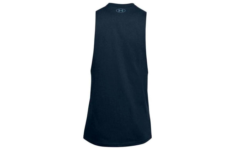Under Armour Project Rock Tank Top 'College Navy' 1357185-408
