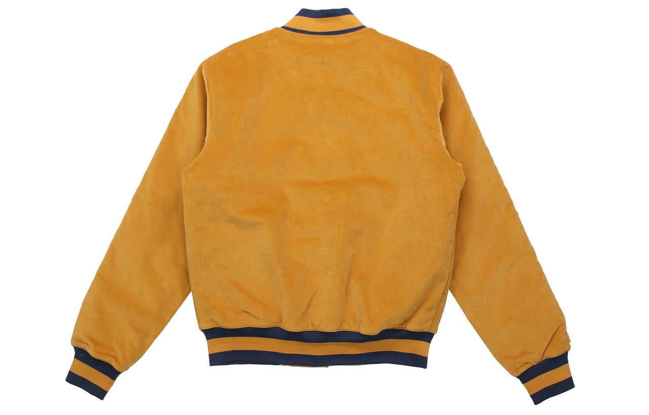 Nike corduroy Skateboard Sports Jacket Yellow CK5445-712