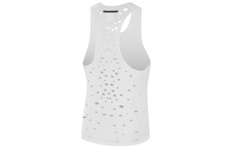 Men's Nike TECH PACK Running White Vest CJ5771-100