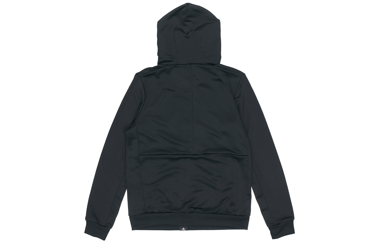 Men's adidas Basketball Hooded Jacket Black DP5711