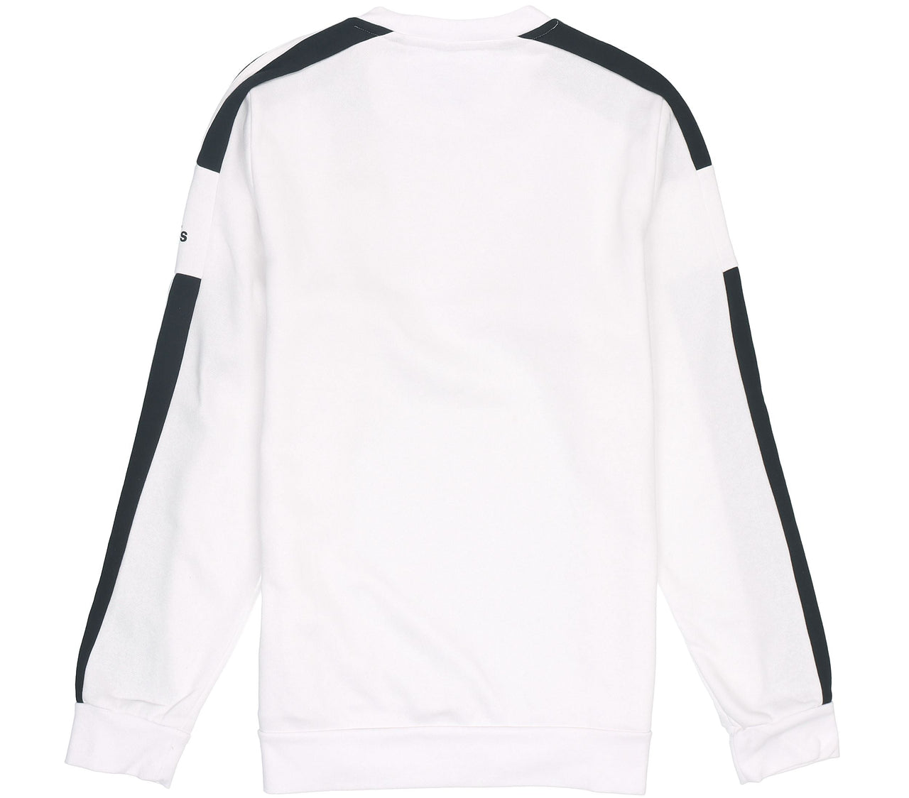 Men's adidas Stripe Logo Printing Long Sleeves Pullover White GT6641