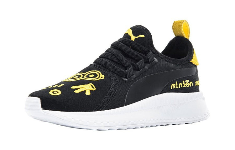 (PS) PUMA Minions Tsugi Apex Ac Sneakers Black/Yellow 366877-01