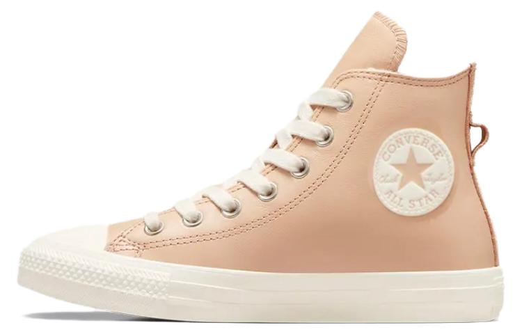 (WMNS) Converse Chuck Taylor All Star Leather Faux Fur Lining 'Pink' A07945C