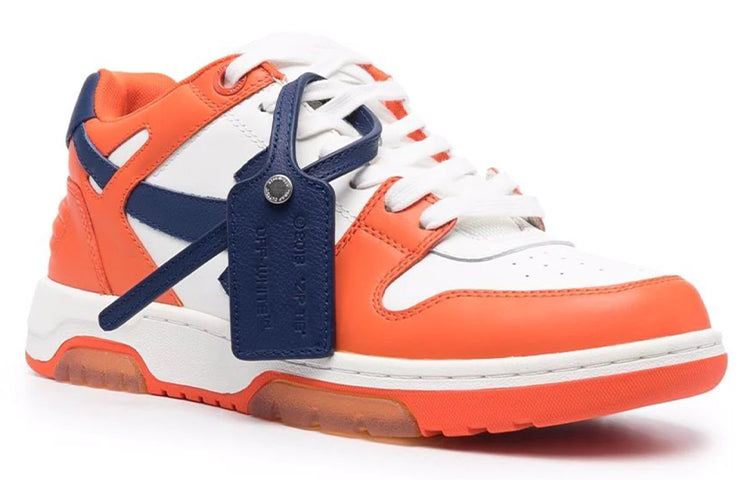 Off-White Out Of Office Low-Top Sneaker 'Orange Blue White ' OMIA189F21LEA0022045