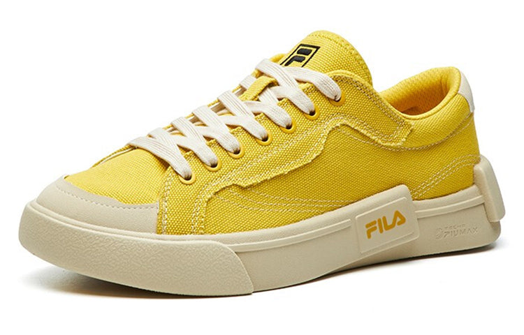 (WMNS) Fila Fusion Canvas Shoes 'Yellow' T12W125107FSP