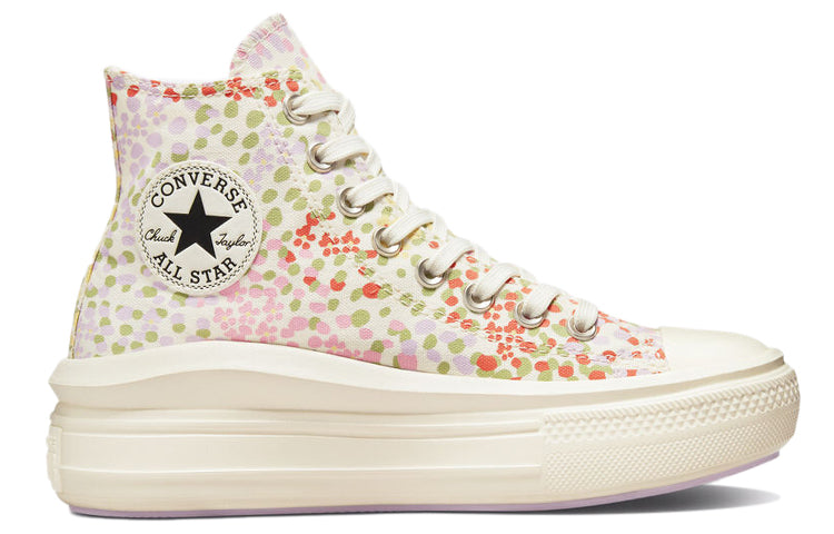 (WMNS) Converse Chuck Taylor All Star Move Platform High 'Floral' A01593C