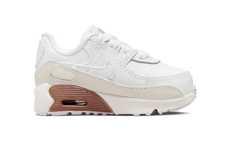 (TD) Nike Air Max 90 Leather 'White Metallic Red Bronze' CD6868-117