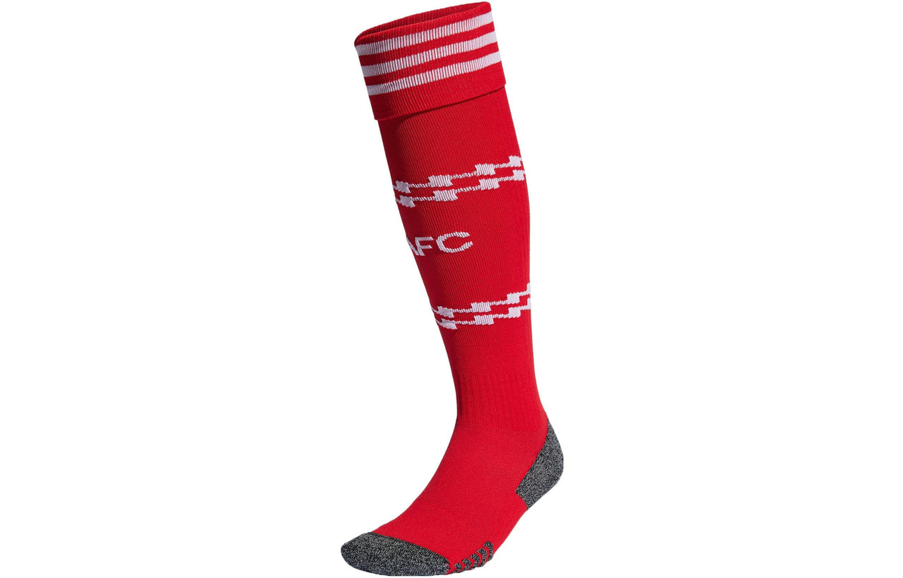 adidas Stripe Alphabet Soccer/Football Sports Socks Arsenal One Pair Red H35910
