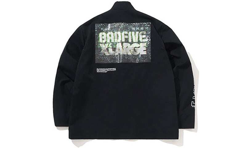Li-Ning x XLARGE BadFive Graphic Loose Fit Jacket 'Black' AFDP491-2