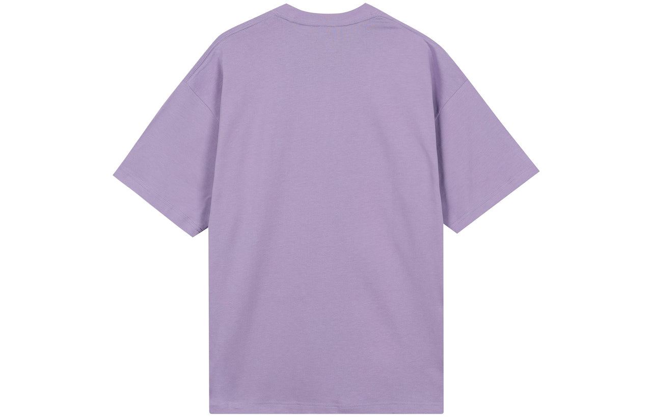 Nike Lab Solo Swoosh Basic Sports Short Sleeve Purple DA0321-563