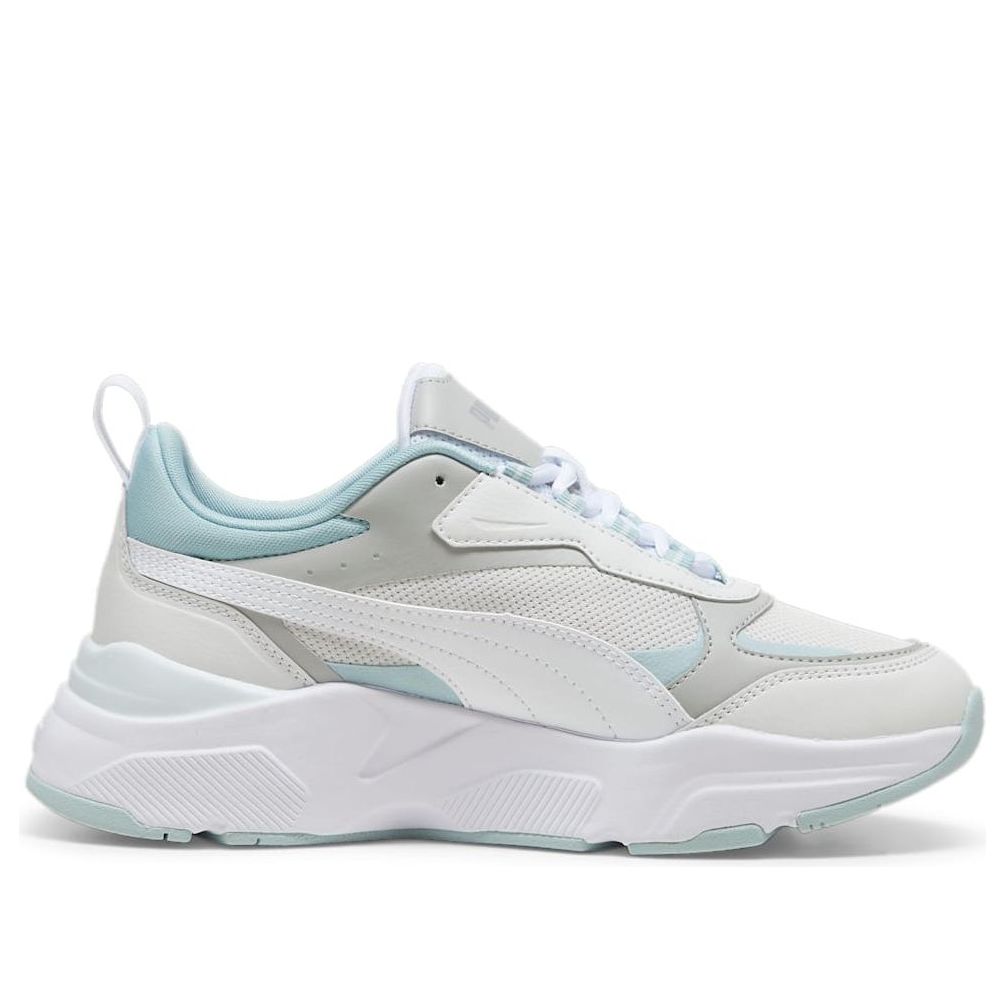 (WMNS) PUMA Cassia 'Grey White Turquoise' 384647-20