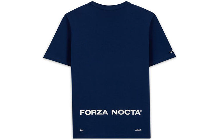 Nike x NOCTA Drake Cardinal Stock Logo T-Shirt 'Blue' DJ5952-492