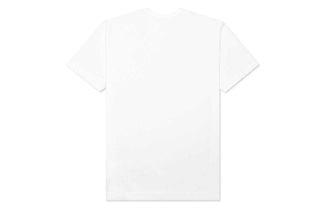 COMME des GARCONS PLAY polka dots Two Hearts Tee 'White Blue' AZ-T238-051-1