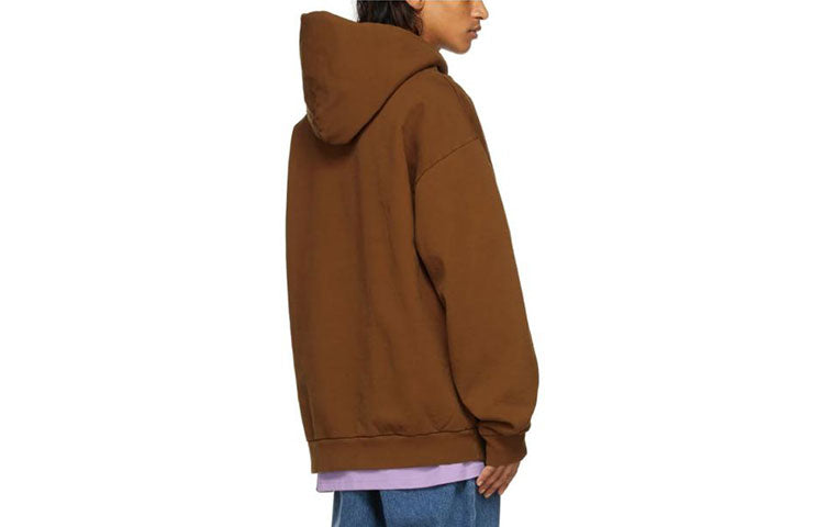 Drew House Cartoon Font Hoodie 'Brown' DR-SS22-671