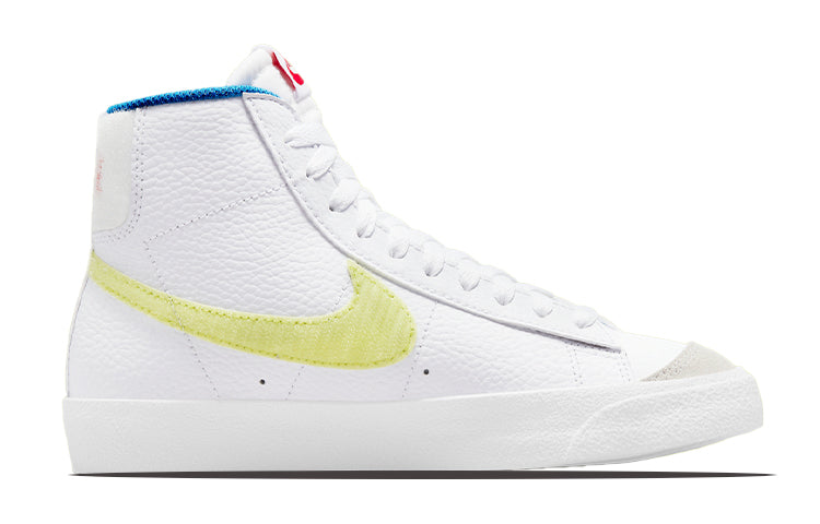 (GS) Nike Blazer Mid '77 'White Lemon Twist Blue' DQ1042-100