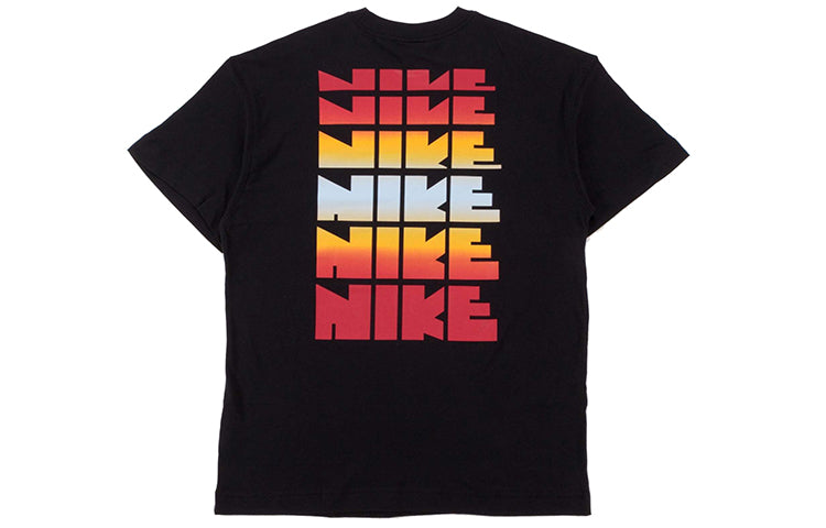 Nike Rainbow Alphabet Short Sleeve Black BV7634-010