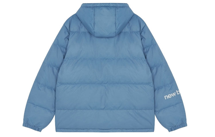 New Balance Logo Down Jacket 'Sky Blue' AMJ13334-WAB