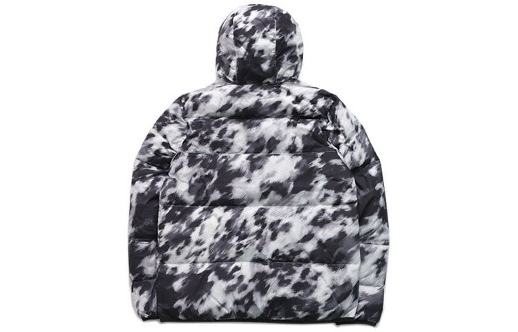 Men's Nike Down-fill Windrunner Shield Sports Stay Warm Hooded Jacket Down Jacket White CU4407-133