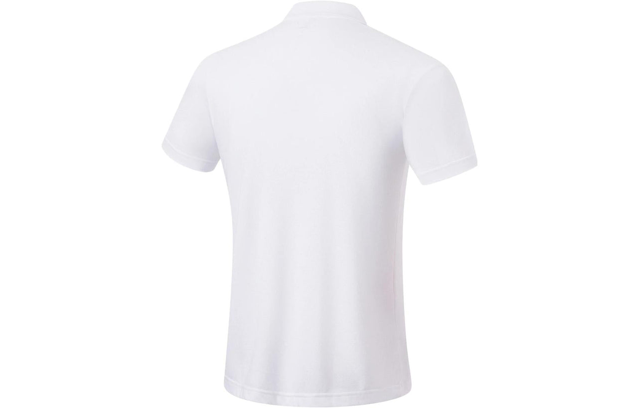 Li-Ning Logo Training Polo Shirt 'White' APLT029-2