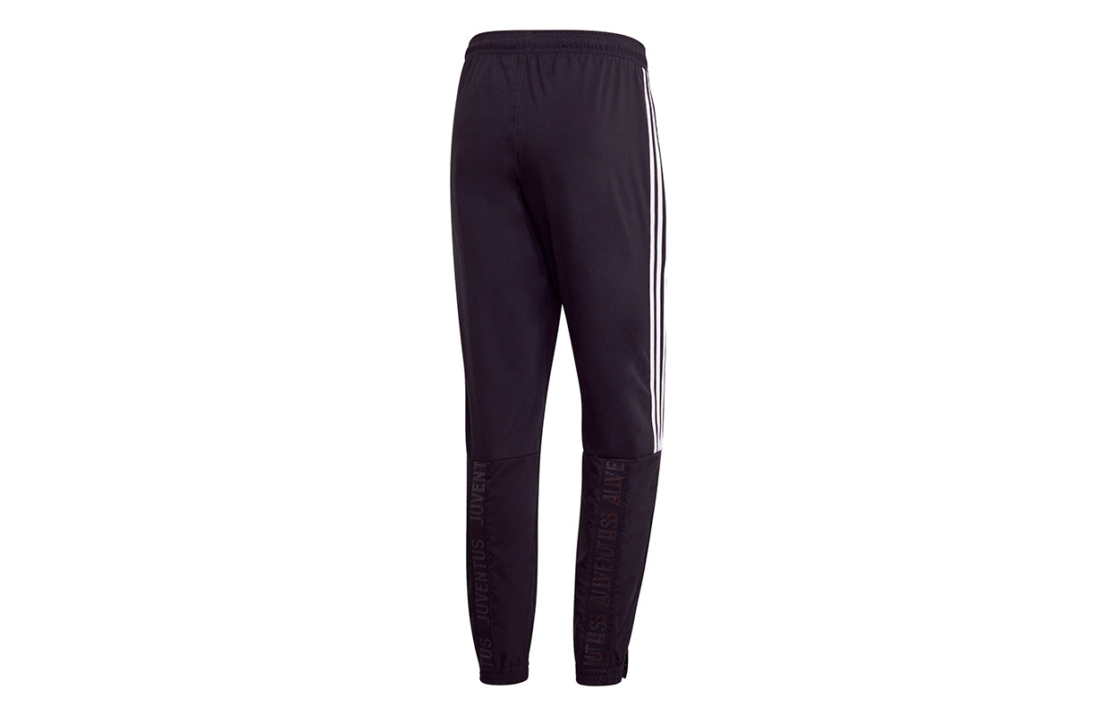 adidas Juve Ssp Pnt Juventus Soccer/Football Casual Bundle Feet Sports Long Pants Black FR4217