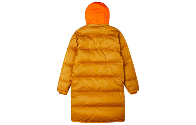Converse Counter Climate Long Down Jacket 'Wheat' 10021952-A01