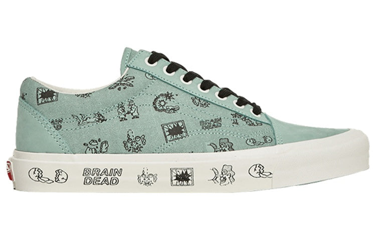 Vans Brain Dead x Old Skool LX 'Granite Green' VN0A38G6N9E