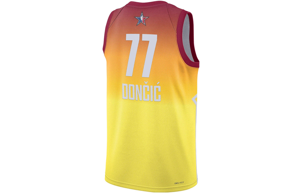 Air Jordan All-star Weekend Luka Doni Jerseys 'Orange Yellow' DX6330-605