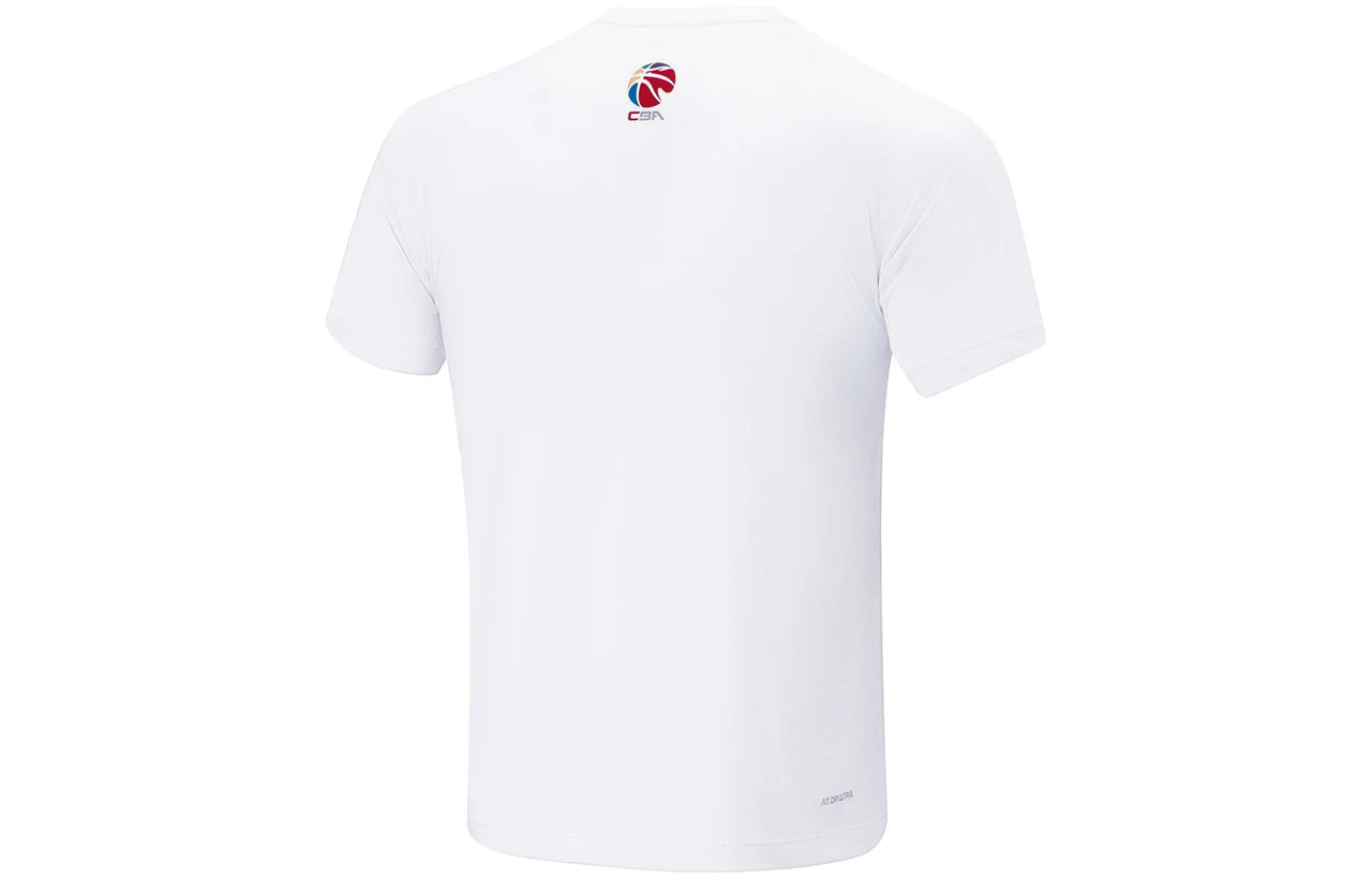 Li-Ning CBA Liaoning Flying Leopards Quick-Drying T-shirt 'White' ATST917-2