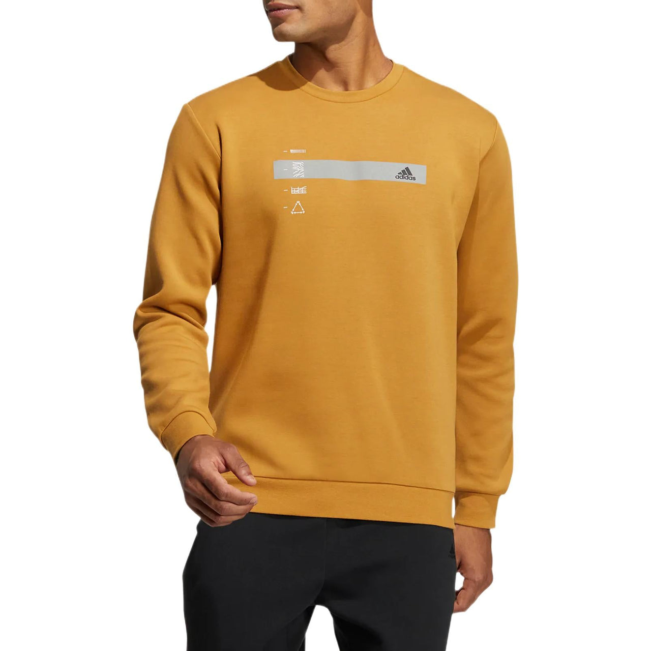 adidas Classic Gfx Crew Sweatshirt 'Orange' HN9020