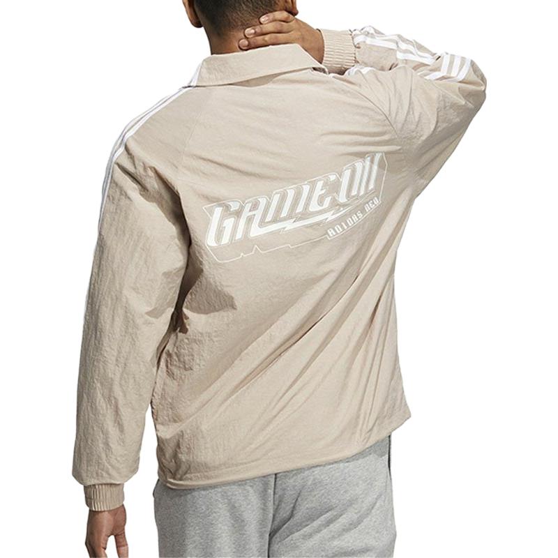 adidas Basketball Jacket 'Beige' IA6789